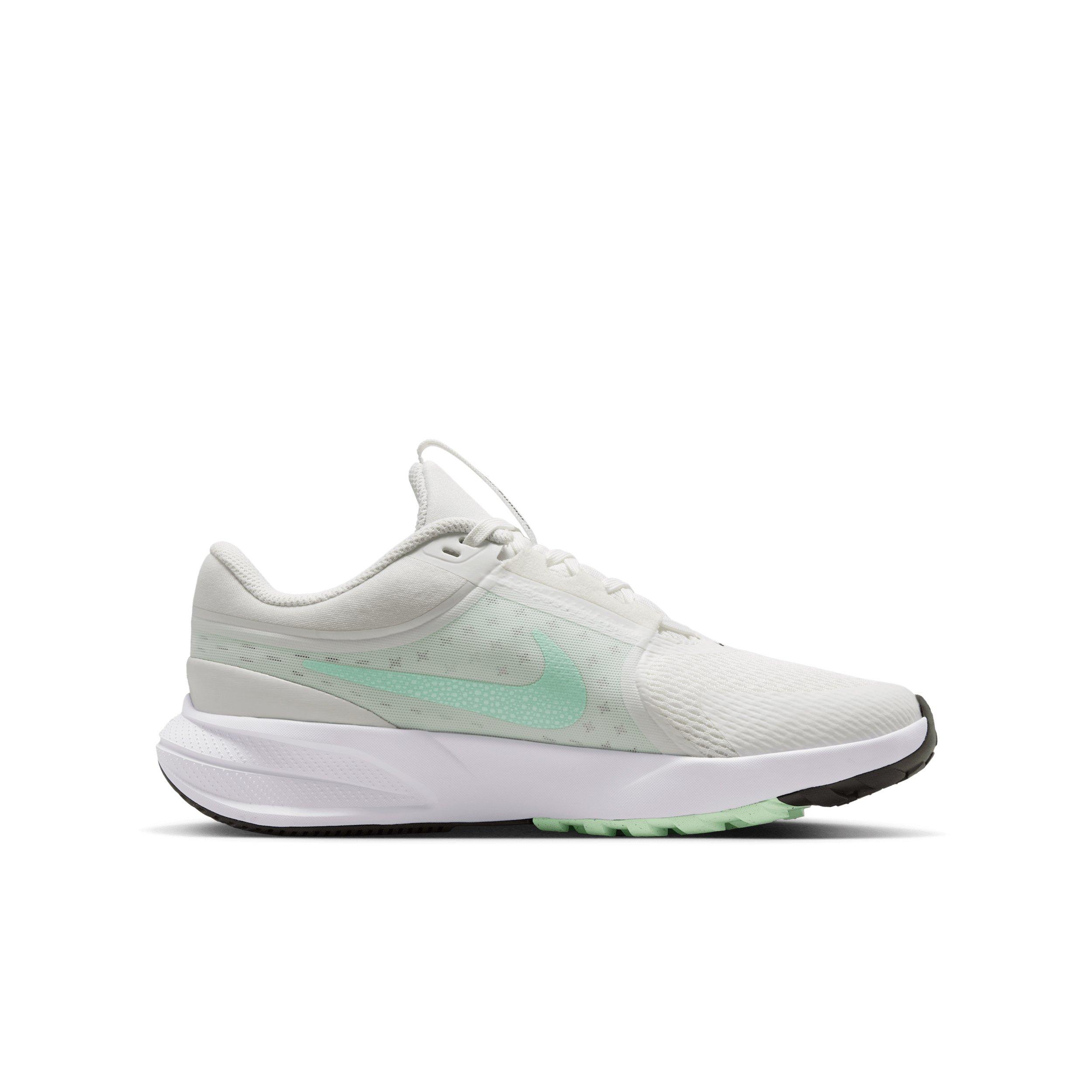 Nike Star Runner 5 "Summit White/Black/Barely Green/Arctic Green" Grade School Boys' Running Shoe - WHITE/BLACK/GREEN/GREEN